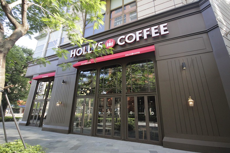 New cafe: Hollys Coffee