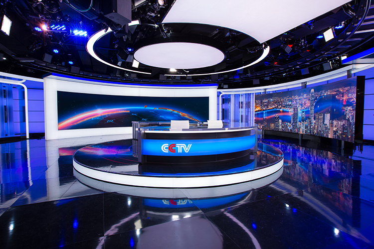 CCTV criticised over swanky new set created by Colbert Report designer