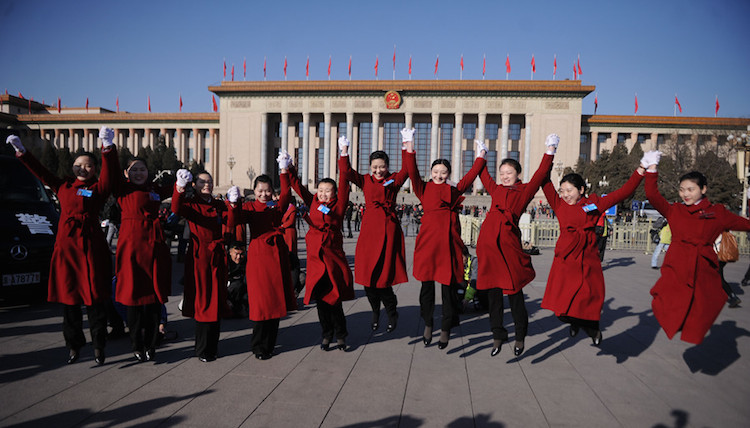 The 10 best photos from the opening of the National People's Congress