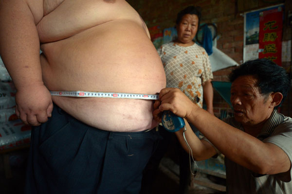 There are now more than 60 million obese people in China