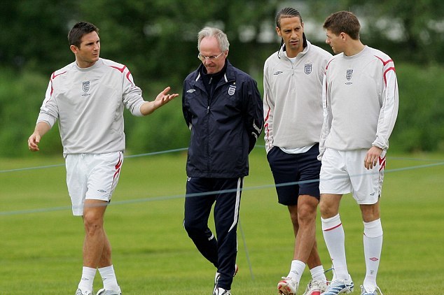 Sven-Goran Eriksson wants Frank Lampard to play for Guangzhou R&F