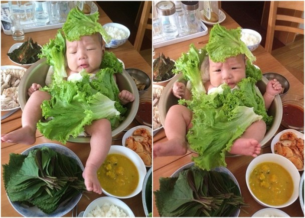 No, Chinese families are not eating 'baby salad'