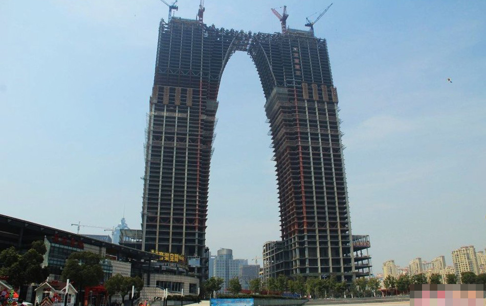 Suzhou caught with pants down as 'trouser tower' faces further delays