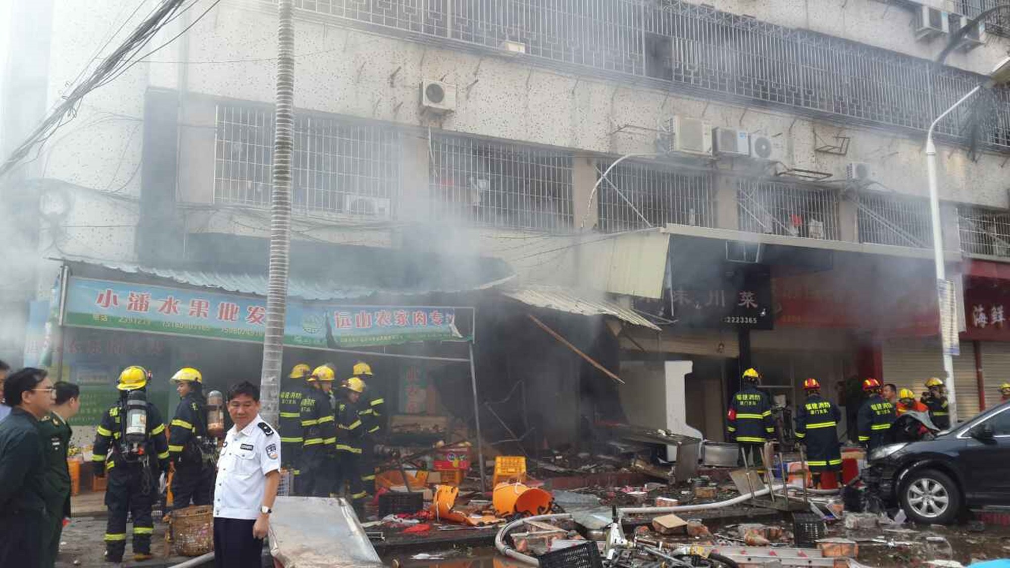 At least 4 dead from Xiamen snack shop gas explosion
