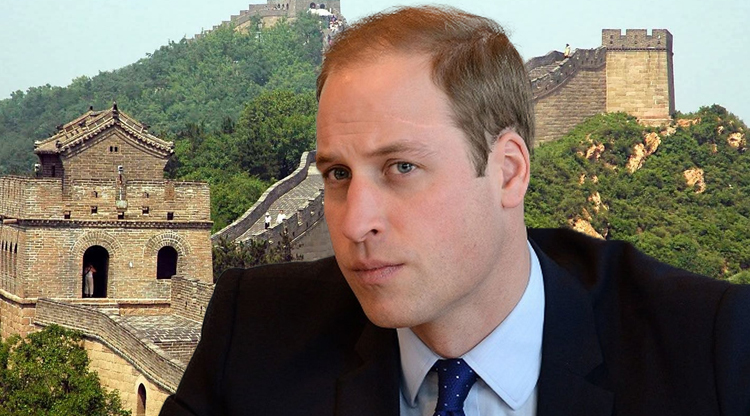 Prince William to make solo China voyage in early 2015