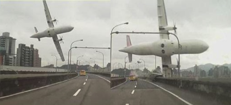 40 passengers trapped in aircraft after TransAsia flight crashes into Taipei river