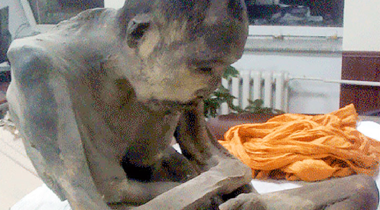 200-year-old mummified monk is just meditating, totally not dead