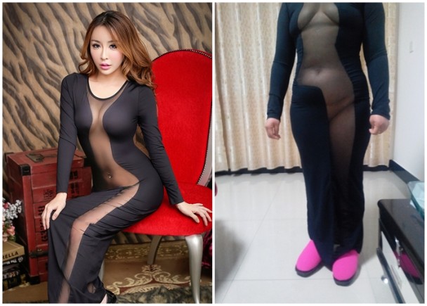Taobao vs. Reality, take 2: the 'most revealing dress ever'