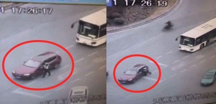 Traffic cop and expectant father dies in Shanghai after BMW drags him 10m along road