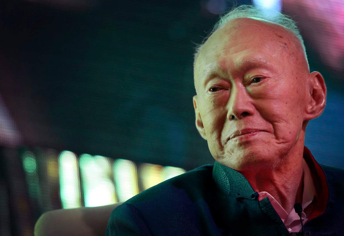 Lee Kuan Yew, Singapore's founding father and first prime minister, dies at 91