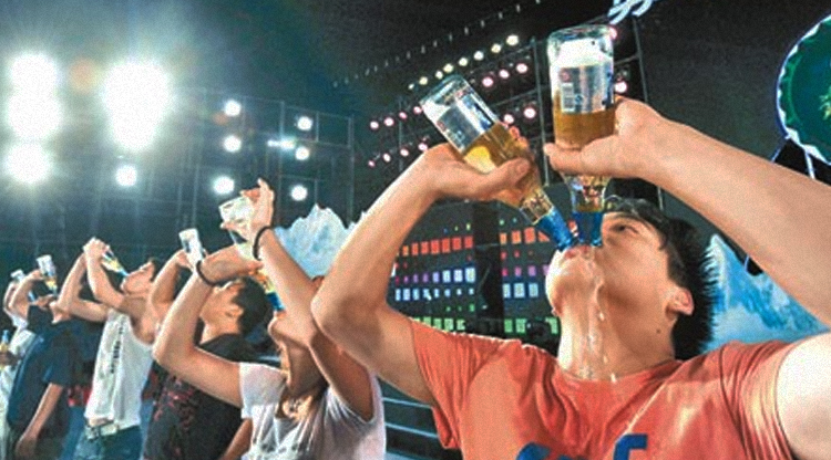 Of course somebody died of alcohol poisoning in a 'drinking competition' in Henan