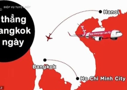 Air Asia and Vietnamese state TV accidentally cede Hanoi to China